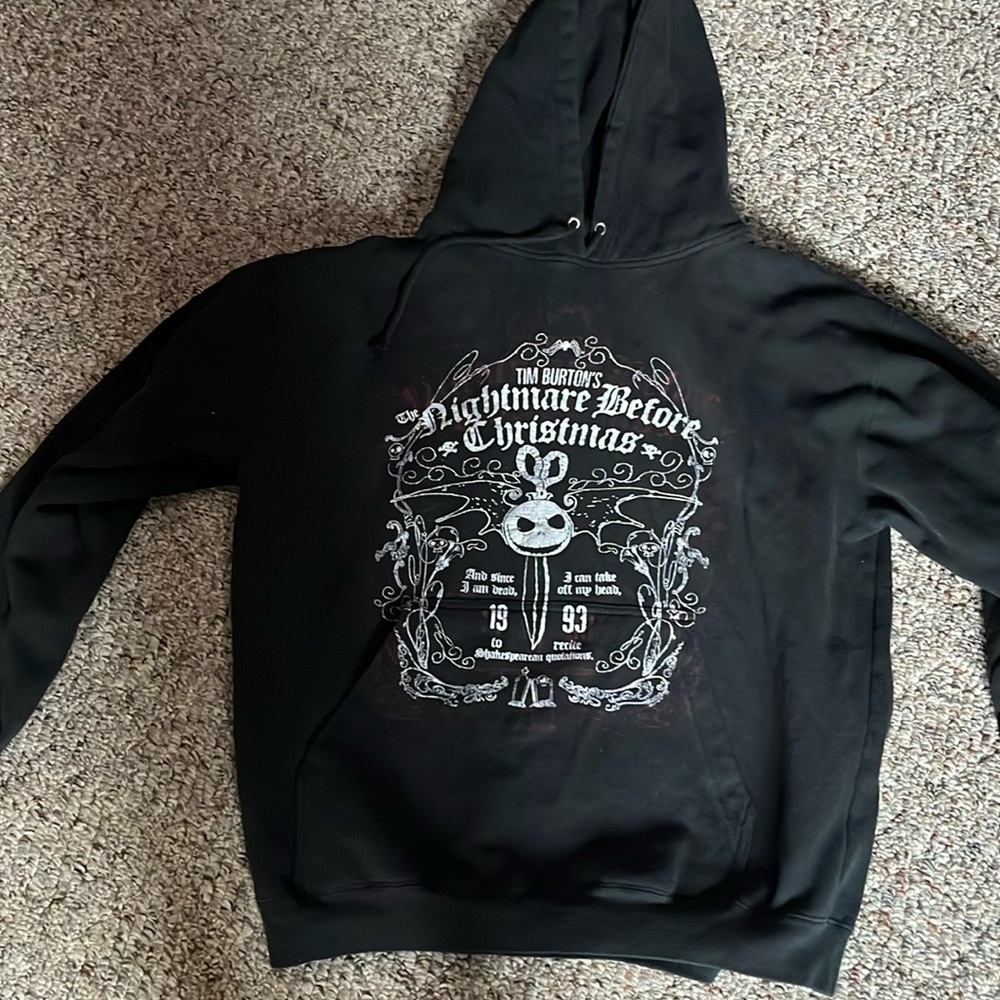 Unisex. Nightmare before Christmas hoodie